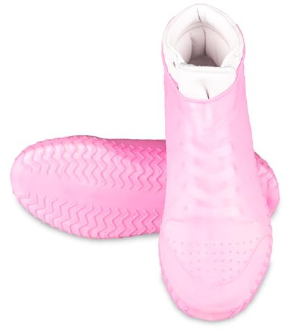 SULPO Copriscarpe impermeabili - Scarpe protettive per la pioggia - Copriscarpe per la pioggia - calzari - Sovrascarpe impermeabili - Copriscarpe riutilizzabili - Protezione per la pioggia bicicletta