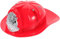 Junge Mädchen Feuerwehrhelm aus Kunststoff für Rollenspiele Langlebiger Feuerwehrhut für Jungen und Mädchen Kostümzubehör für Geburtstagsfeiern Halloween und Feuerwehr-themenpartys