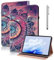 TUOLISG Hülle für Samsung Galaxy Tab A 10,1 T510/T515 2019 mit Stylus,Ultra PU Leder Schutzhülle Wallet Cover Case mit Standfunktion für Samsung Galaxy Tab A 10.1 Zoll 2019 Tablet -Mandala
