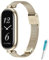MIJOBS Xiaomi Mi Band 8/Mi 9 bracelet de remplacement Xiaomi Band 8/Mi Band 9 montre intelligente Mi Band 8 bracelet de remplacement Compatible