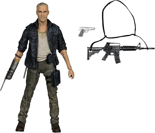 Bizak McFarlane The Walking Dead Bewegliche Figur Merle Dixon, 12 cm, 20 Gelenkpunkte für Posen, mit Zubehör und Lesezeichen, für Sammler und Fans (64384343)