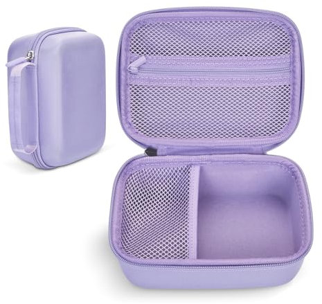 Hikkon Kids Camera Case Fit for Hangrui/Dylanto/GREENKINDER/GKTZ/Gofunly/HiMont,Portable Instant Digital Camera Storage Holder Organizer Bag (Case Only) - Purple