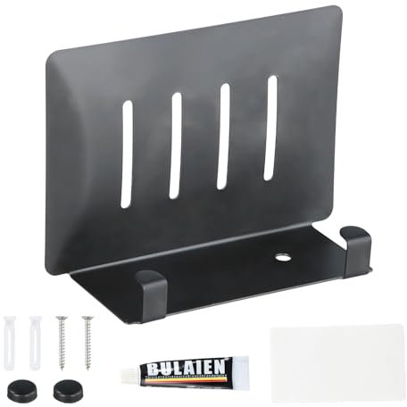 Stainless Steel Drain Soap Holder, Place Sponges and Soap, Self-Adhesive Soap Dish with Hook without Drilling, Rust-resistant, Widened and Thickened, Sponge Sink Rack for Kitchen (Black)