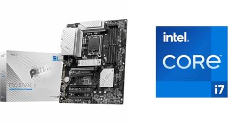 MSI PRO B760-P II Mainboard + Intel® Core™ i7-14700KF Prozessoren 20 cores
