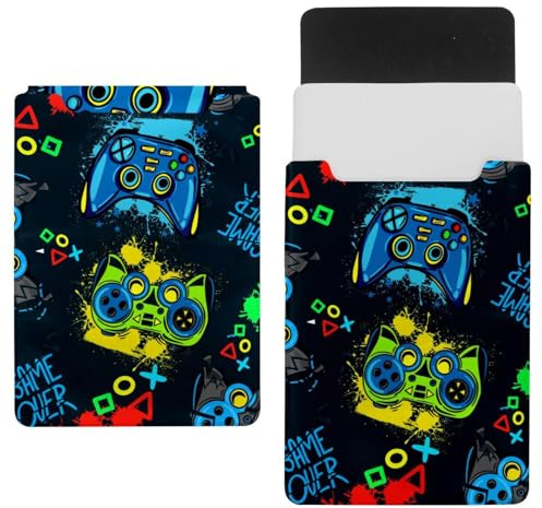 Laptop-Hülle, Tragetasche, Schutztasche, 35,6 cm, wasserdicht, schmal, für Tablet, Notebook – Joystick auf Grunge-Hintergrund
