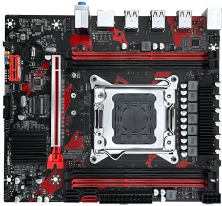Adatto for MACHINIST X79 S7 Supporto scheda madre Intel Xeon E5 V1 V2 LGA 2011 Processore CPU DDR3 REG ECC RAM Scheda madre a doppio canale