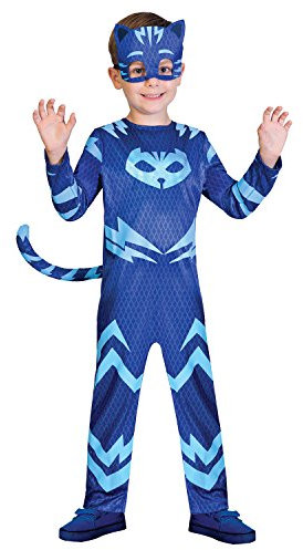 Kinderkostüm PJ Masks Catboy, Blau, 128