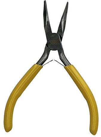 verbogen gewinkelten Spitzzange Modellierung Handwerk Angeln Zange 125mm/5