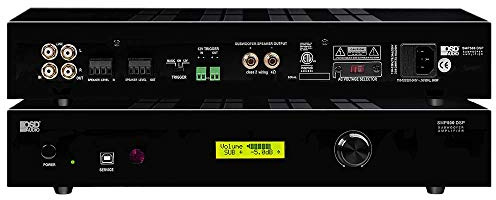 OSD Audio SMP500 Mono-Channel Class D Subwoofer Amplifier with Onboard DSP 400W 4 -8 Ohm
