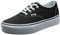 Vans Doheny Platform, Zapatillas Mujer, Negro (Canvas/Black/White), 37