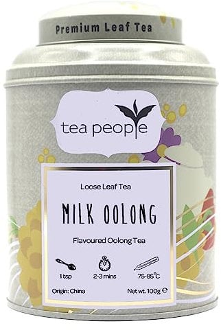 Tea People Milk Oolong- 100g in Tin Caddy
