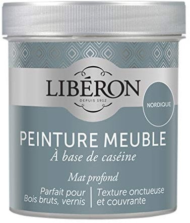 Libéron Peinture meuble à base de caséine, Nordique, 500 ml (Lot de 1)