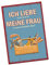 Finest Folia Sticker Ich Liebe Meine Frau 8,2x12cm lustige Fun Aufkleber mit Spruch im Retro Stil Vintage Design für Laptop Auto Koffer selbstklebend R157 (02 Werkstatt)