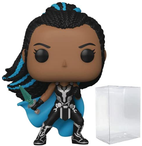POP Thor: Love and Thunder - Valkyrie Funko Vinyl Figure (Bundled with Compatible Box Protector Case), Multicolor, 3.75 inches