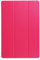 INSOLKIDON Compatible con Acer Iconia One 10 B3-A40 Tablet Funda Protectora Trasera de Cuero Bumper Protección de Cuerpo Completo Funda Protectora de Cuero (Rosa roja)