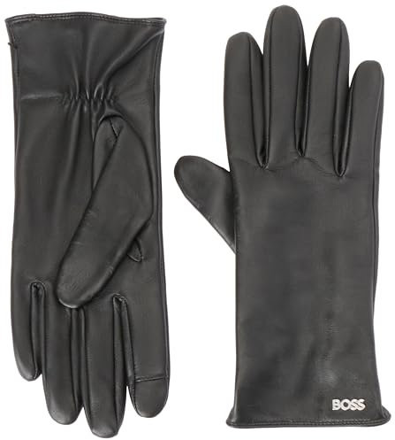 BOSS WOMEN Gloves Black1, 8