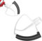 Flex Edge Batteur Plat Souple 5KFE5T Compatible pour Kitchen-Aid K45 KSM75 KSM90 KSM103 KSM111 KSM150 KSM151 Fouet Plat en Aluminium Gomme avec Revêtement Antiadhésif et Silicone Flexible