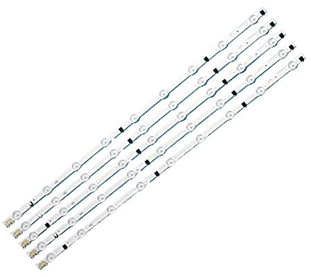 OUSIKA Tira de retroiluminación de pantalla LED apta for Samsung UE32F5020AK 32 pulgadas TV Barras de LED Reemplazo D2GE-320SC0-R3 25299A 25300A UE32F5020AK Tiras de retroiluminación LED LED Lámparas