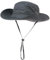 Comhats Herren Sonnenhut mit UV-Schutz - Atmungsaktiver, Faltbarer Boonie Outdoor Buschhut mit Kinnband für Sommer & Surfen M 54-57CM