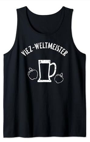 Viezweltmeister - Viezporz Viez Porz Apfelwein Krug Geschenk Tank Top