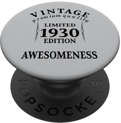 1930 Vintage Limited Meme Awesomeness Geburtstag Zitat PopSockets mit austauschbarem PopGrip