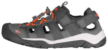 Trollkids Kids Kristiansand Sandal XT 33, storm grey
