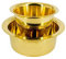 Grainex Traditional Brass Davara | Tumbler Brass Davara Tumbler | Davara Tumbler for Serving Filter Coffee/Tea, Golden Color Cup | Dabara Set for South Indian Filter Coffee (Set of 1)