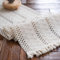 Weldomcor Beige Makramee Tischläufer Boho Baumwollflachs Tischläufer mit Quasten, Rechteckige Häkelspitze Mesh Tischdecke für Küche Vintage Bauernhaus böhmische Hochzeit Tabletop Dekor, 30x90cm