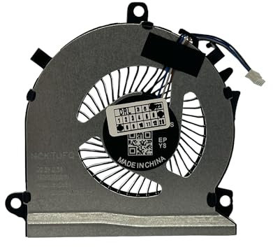 VoltaGuru Ventilateur de processeur pour HP Pavilion Gaming 15-EC, 15Z-EC, 16-A, 16-A000, 16T-A, 16T-A000 L77560-001 L77558-001 L72702-001