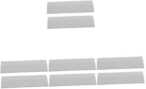 Anneome 8pcs Robot Vacuum Cleaner Ramp Sweep Robot Ramp Pad Home Office Transition