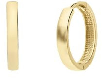 Lucardi - Damen - Ohrringe - 585 Gold - Gelb- und Weißgold - Nickelfrei