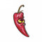 Aufkleber for Chili Pepper Fine Aufkleber Lustige Auto Aufkleber Windschutzscheibe Stoßfänger Windows Cartoon Auto PVC Zubehör(18CM)