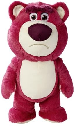 Simba Toys - Disney Pixar Flufflets Lotso Plüschtier (25 cm) – weicher Kuschelbär aus Toy Story 3 – detailreiches Plüschspielzeug zum Sammeln und Schmusen – für Kinder ab 0 Jahren