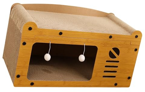 Whtkoph Katzenhaus Aus Pappe – Schützt Die Couch, Bietet Zum Ausruhen Und Schlafen Und Ist Kratzfest.