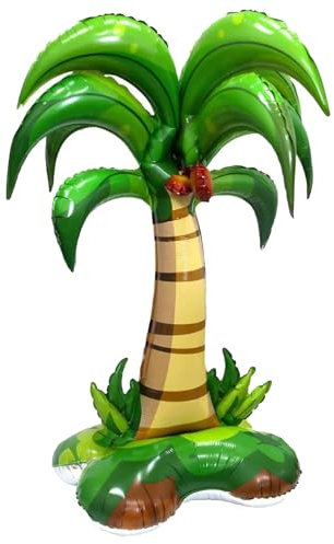Aufblasbare Palme, Hawaii Deko, Aufblasbare Palme 125 cm, Sommer Party Deko, Strand Deko,Aufblasbare Kostüme Fotohintergrund, Poolparty Deko, Geburtstagsfeier, Tropische Dekoration, Weihnachtsschmuck
