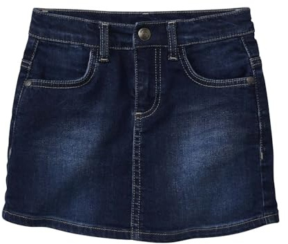 JAKO-O Mädchen Jeansrock Kinder – Elastic Bündchen Denim Rock Blau | Bequem & Flexibel: Elastischer Kinder Jeansrock aus weicher Baumwolle – perfekt für Schule, Kindergarten & Freizeit.
