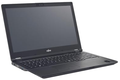Fujitsu Lifebook E5510 15,6 Zoll 1920x1080 Full HD Intel Core i5 10210U 512GB SSD Festplatte 16GB Speicher Windows 11 Home Cam Laptop Notebook (Generalüberholt)