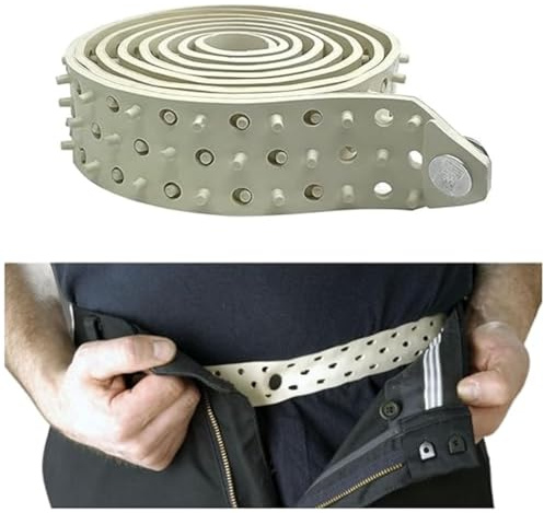 Hero's Pride Hemdschneidergürtel aus Gummi – verstellbare Hemdstäbchen für Herren – rutschfeste Hemdhalter für Strafverfolgung, Weiss/opulenter Garten, Adjustable to 46
