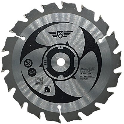 1 x TopsTools CS15018T 150mm 18T 10mm Bore TCT CSB150A1 Saw Blades