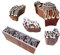 Royal Kraft Elegant Motif Pferd und Kamel Holz Blöcke Stempel (Set von 5)