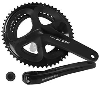 SHIMANO Unisex – Erwachsene Tretlager-2092852110 Tretlager, Schwarz, 170 mm