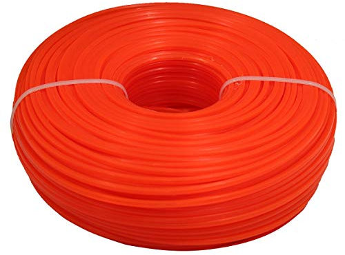 GT Market Fil carré pour Coupe-Bordure - 3 mm x 100 mètres