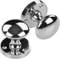 Haven Heritage - Chrome Door Knob Multi Pack - Sprung Interior Door Handles, Lockable Knob Set for Internal Doors, Chrome Door Handles, Round Door Knobs (7 Pack)