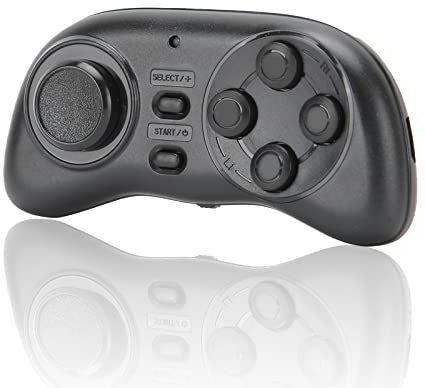 Mini Wireless Gamepad, USB Charging Bluetooth 3.0 Game Controller Smooth Operation Ergonomic Gaming Joystick for Windows IOS Android