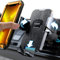 LISEN Handyhalterung Auto Lüftung Handyhalter fürs Auto 2022 Upgraded Metall Clamp KFZ Handy Halterung Pkw Auto Zubehör 360° Drehbar Handyhalterung Kompatibel mit iPhone 13 Pro & 4-7'' Smartphone