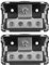 VOANZO Blocco di distribuzione dell'alimentazione 4 vie 0 2 4 AWG Gauge in 4 8 10 Gauge Out Car Audio Stereo Amp Distribution Blocco di collegamento per splitter audio per auto (2 pezzi)