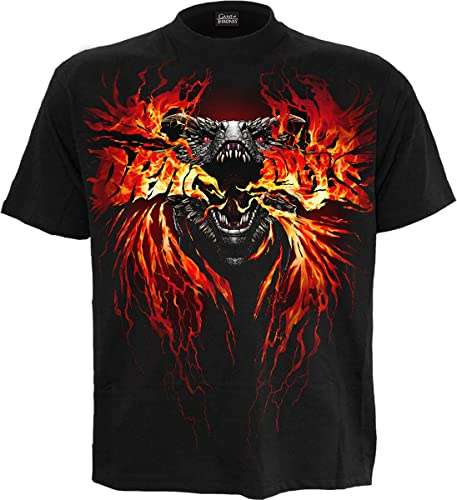 HBO - Got - Fire and Blood - T-Shirt Black - S