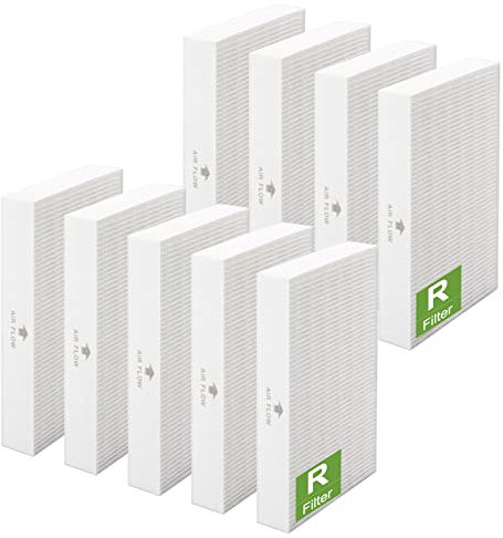 Smilyan 9 Stück Hpa300 HEPA Ersatzfilter R für Honeywell HPA300 HPA200 HPA100 HPA090 Series Luftreiniger, im Vergleich zu HRF-R3 HRF-R2 HRF-R1