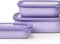 Mepal - Cirqula Multischüssel Set 3–teilig rechteckig Nordic lilac – 500, 1000, 2000 ml – Verwendbar als Vorratdose, Kühlschrankdose, Gefrierdose, Mikrowellegeschirr & Servierschale mit Deckel