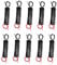 AEDIKO 10pcs 18650 Battery Holder 18650 Battery Clip 1 Slots 3.7V Plastic 18650 Battery Storage Box Case with Connect Cable
